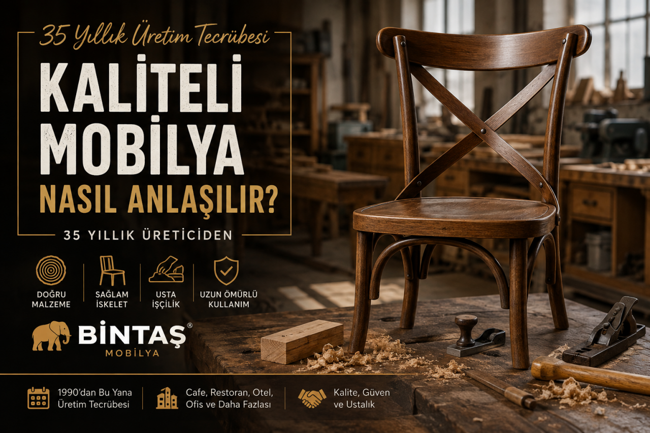 Kaliteli Mobilya Nasıl Anlaşılır? 35 Yıllık Üreticiden
