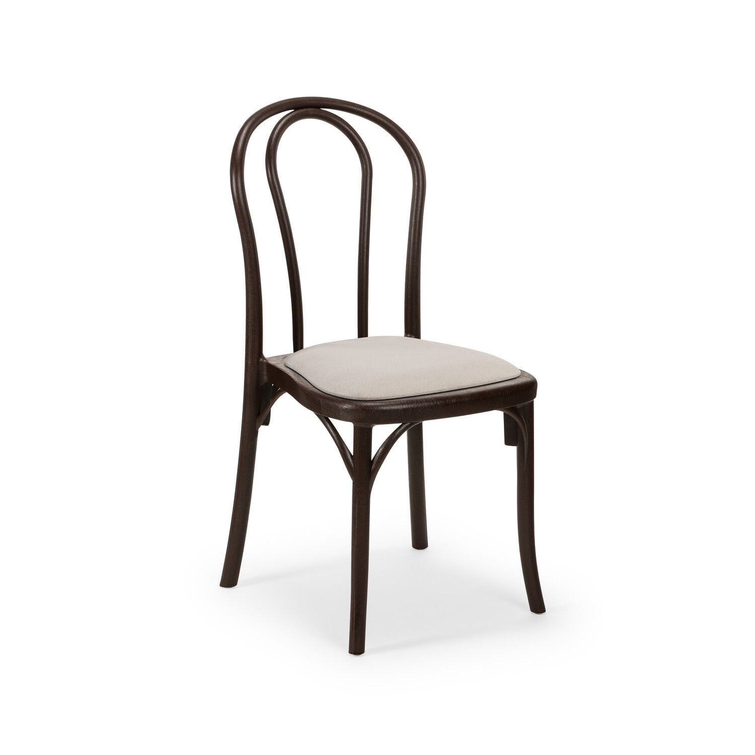Wenge Krem Pedli Tonet Sandalye İstiflenebilir
