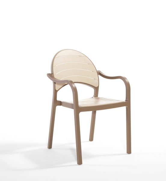 Çöl Kahve Cappucino Bahçe Masa Sandalye Takımı 4 Kişilik