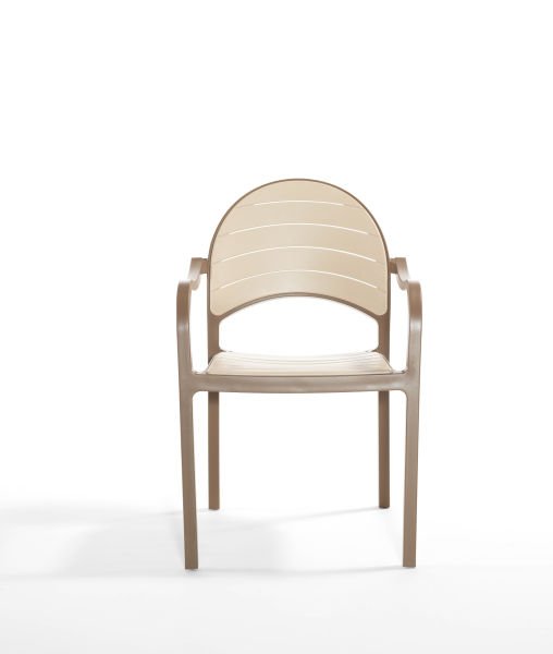 Çöl Kahvesi Cappucino Bahçe Masa Sandalye Takımı 6 Kişilik