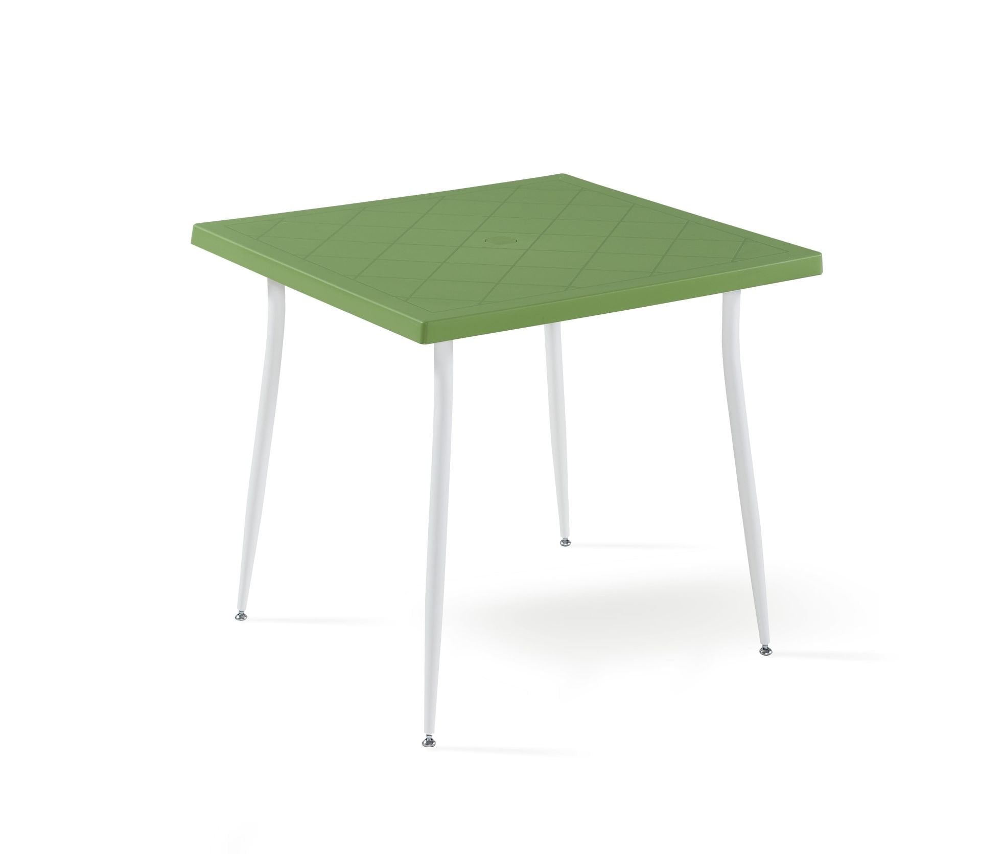 Yeşil 80x80 cm Dış Mekan Masası  İç ve Dış Mekan Kullanımı İçin Şık Seçenekler