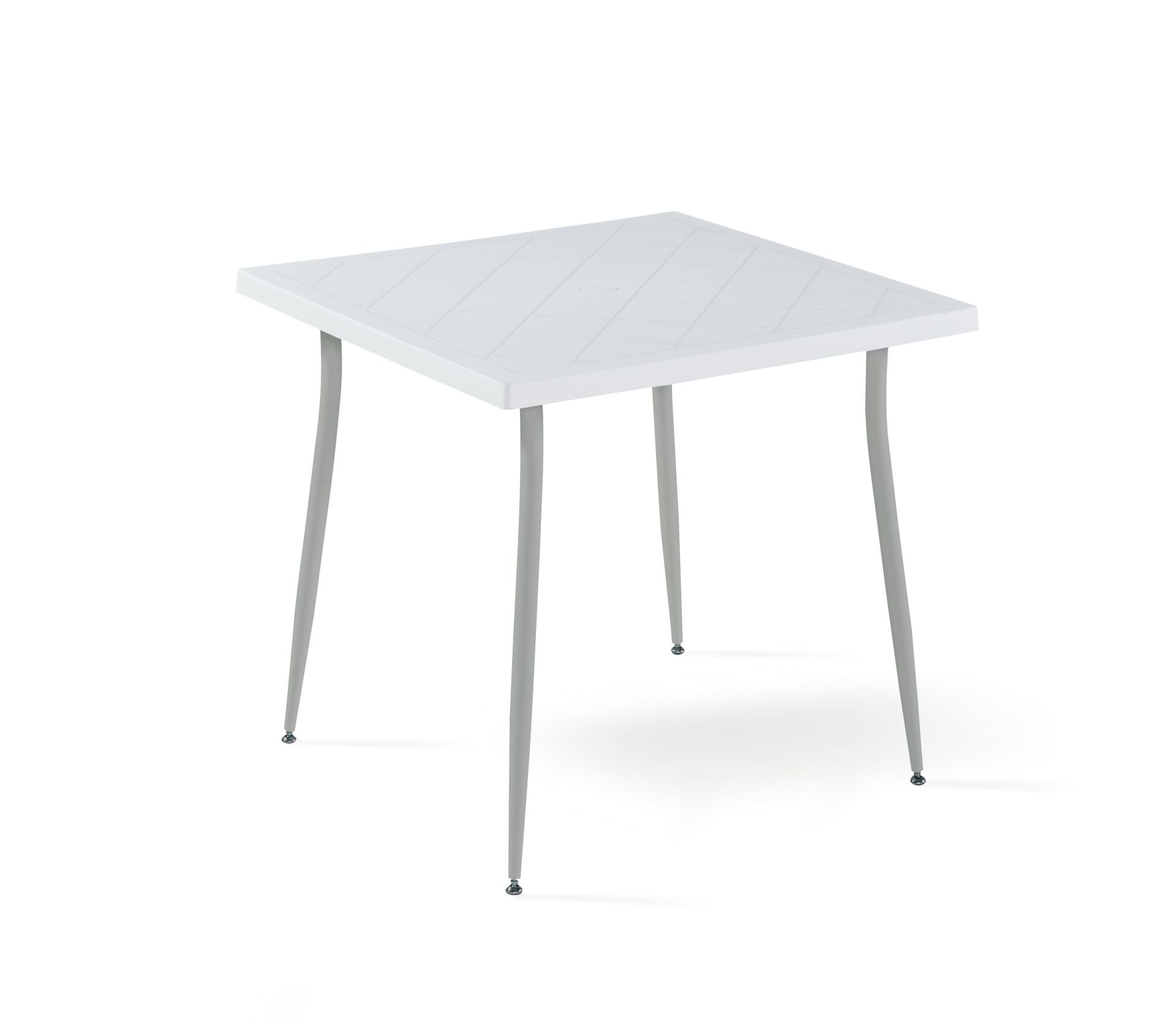 Beyaz 80x80 cm Dış Mekan Bahçe Masası  Renk Seçenekleri ve Kullanım Alanları