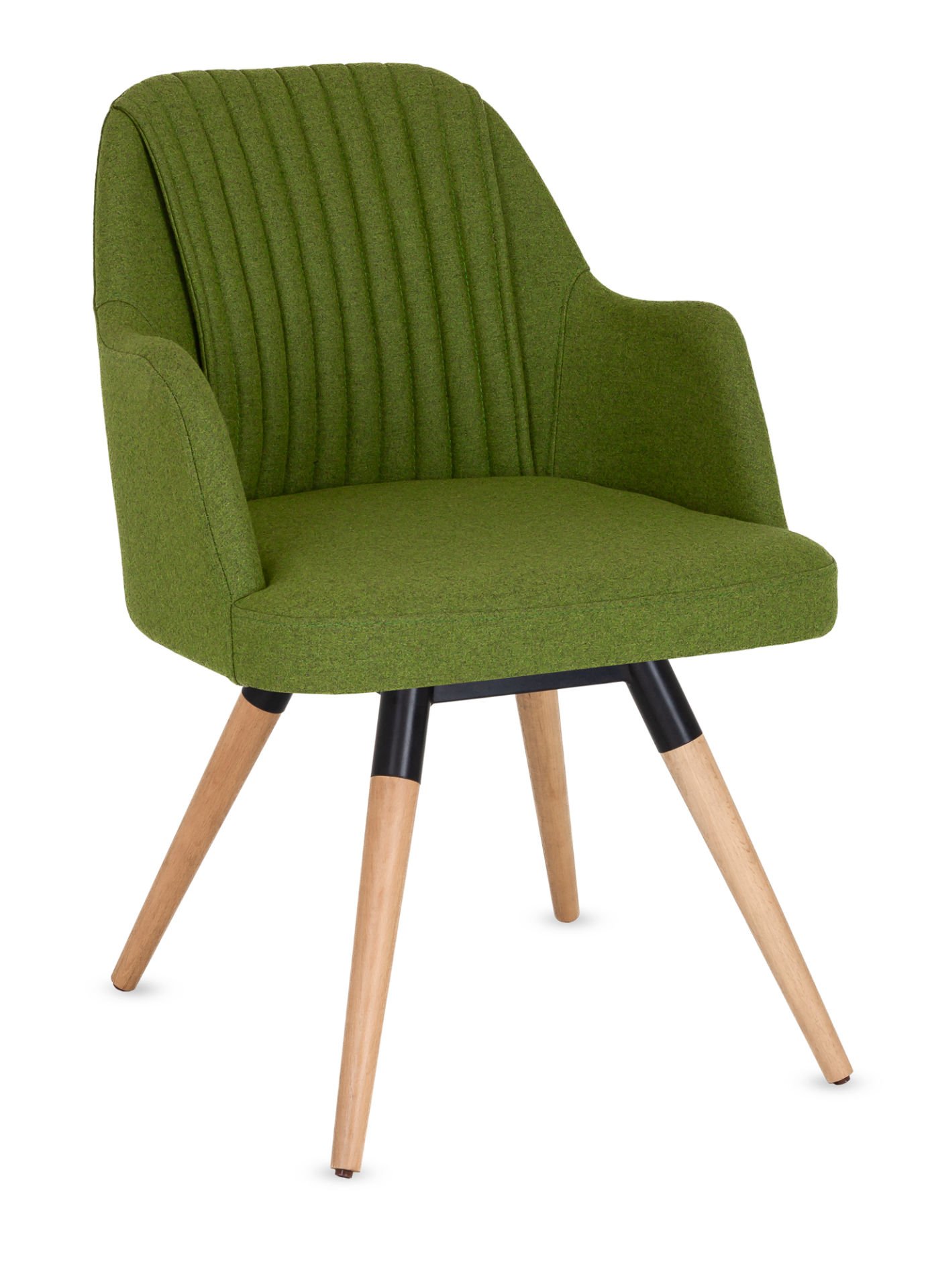 Opal Ahşap Ayak Yeşil Kaşe Kumaş Kafe & Restaurant Sandalyesi | Şık ve Ergonomik Oturma Alanı, Ücretsiz Kargo ile Türkiye Geneline Teslimat