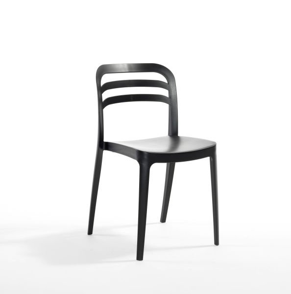Siyah 4 Kişilik 80x80 cm Masa Sandalye Takımı Otel Kafe Restoran Balkon Teras ve Bahçe