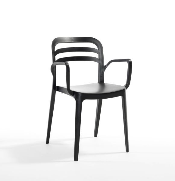 Siyah Dış Mekan Bahçe Masa Sandalye Takımı 4 Kişilik 80x80 cm Şık ve Dayanıklı Tasarım
