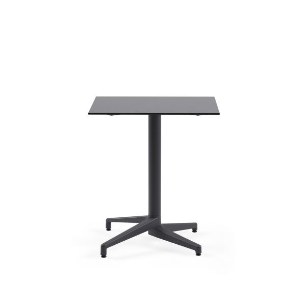 Antrasit Gri Compact Paslanmaz Bahçe Masası 69x69