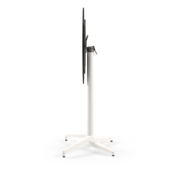 Compact Katlanır Bahçe Bar Masası Ø60 Antrasit Beyaz
