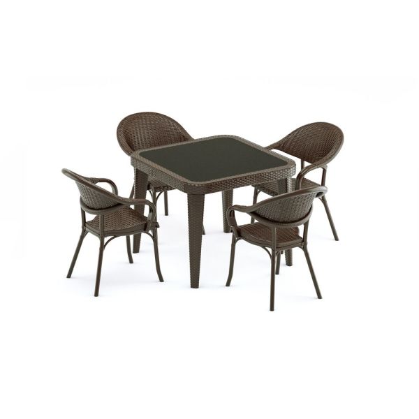 VENGE DIŞ MEKAN BAHÇE MASA SANDALYE TAKIMI