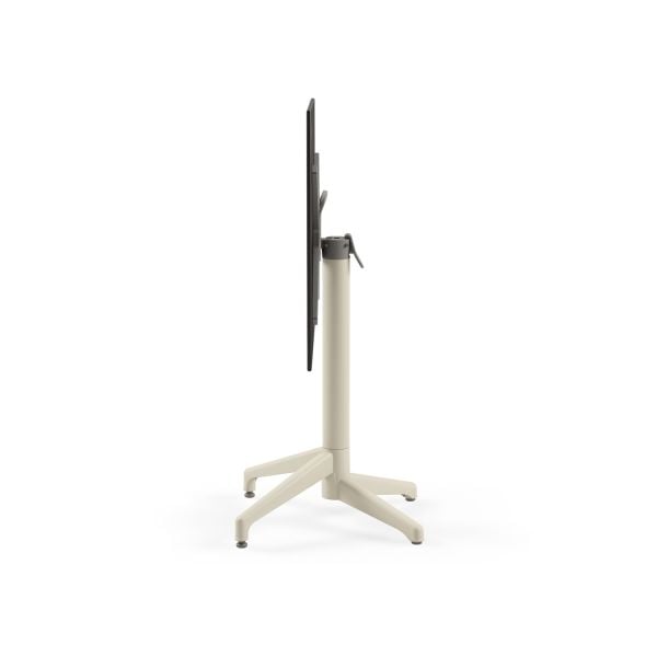 Bej Ayak Novecento Compact Katlanabilir Balkon Masası 60x60