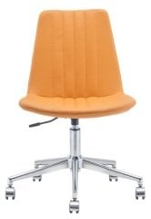 Sive Hardal Deri Ofis Çalışma Sandalyesi