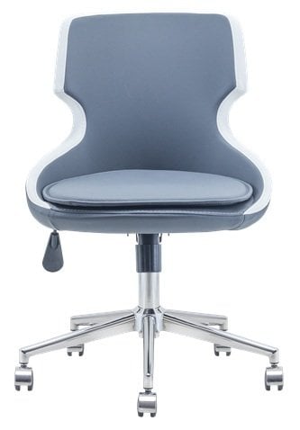 Donna Gri Deri Ergonomik Ofis Çalışma Sandalyesi