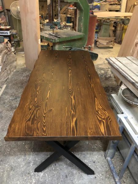 KÜTÜK MASA CEVİZ RENGİ