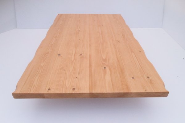Naturel Göknar Ağacı Kütük Masa Üstü Tablası 85x140 cm