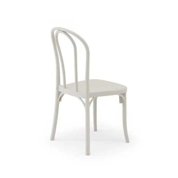 Bej 4 Kişilik Dış Mekan Bahçe Masa Sandalye Takımı 80x80 cm