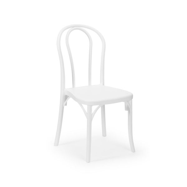 Beyaz Katlanır Bahçe Masa Sandalye Takımı 2 Kişilik 70x70