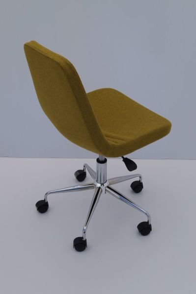 Parker Yeşil Kaşe Kumaş Ofis Çalışma Sandalyesi