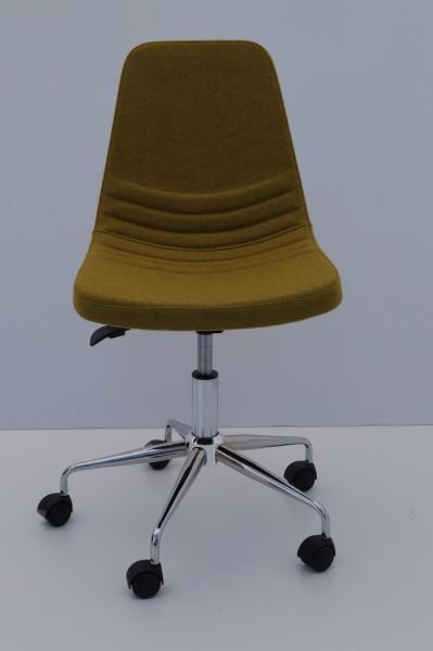 Parker Yeşil Kaşe Kumaş Ofis Çalışma Sandalyesi