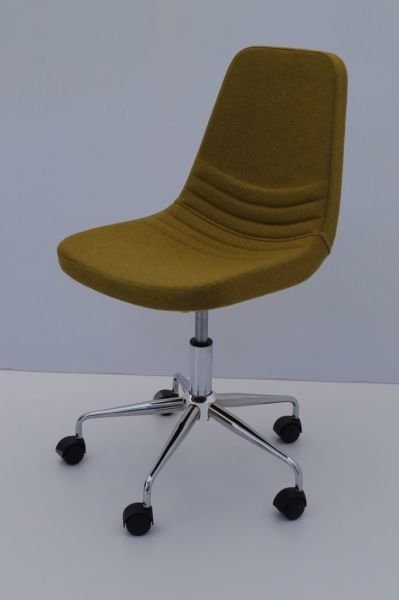 Parker Yeşil Kaşe Kumaş Ofis Çalışma Sandalyesi