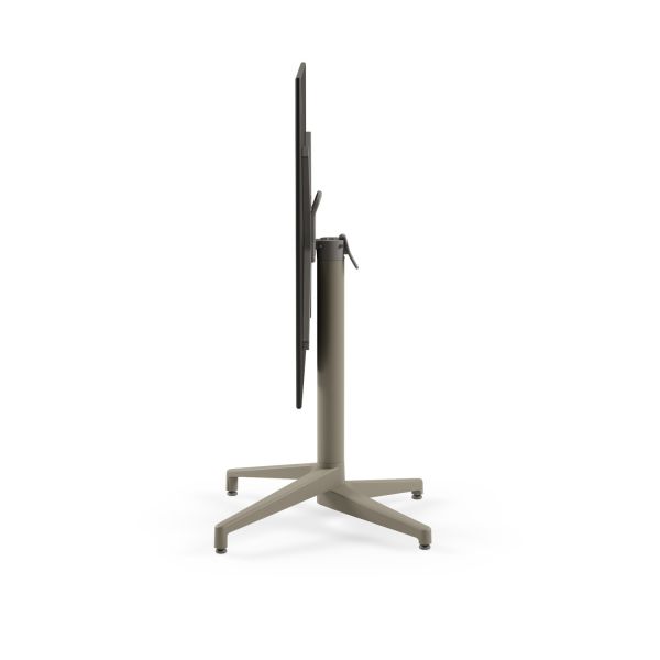 Terrazzo Katlanabilir Compact Paslanmaz Otel Masası 69x69 cm