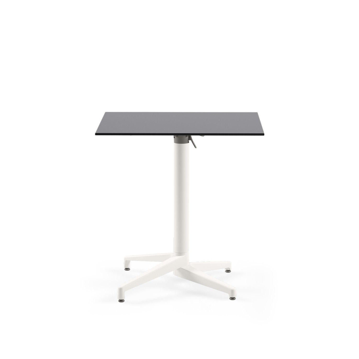 Antrasit Compact Katlanır Paslanmaz Bahçe Masası 77x77 cm