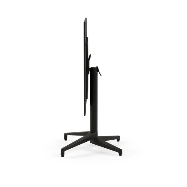 Antrasit Compact Katlanır Paslanmaz Otel Masası 77x77 cm