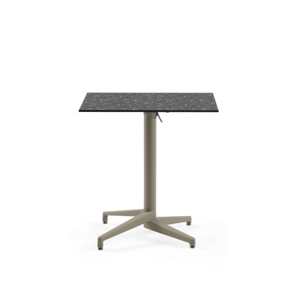 Katlanır Paslanmaz Terrazzo Mermer Compact Masa