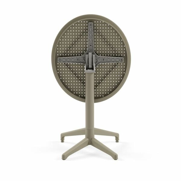 Vizon 60 cm Katlanabilir Yuvarlak Balkon ve Bahçe Masası