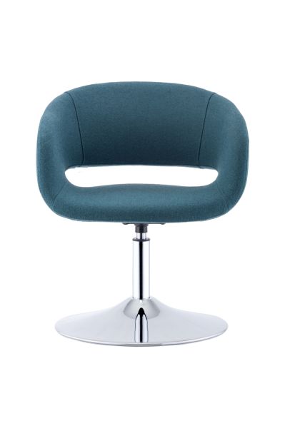Elegant Petrol Mavisi Ofis Bekleme Koltuğu