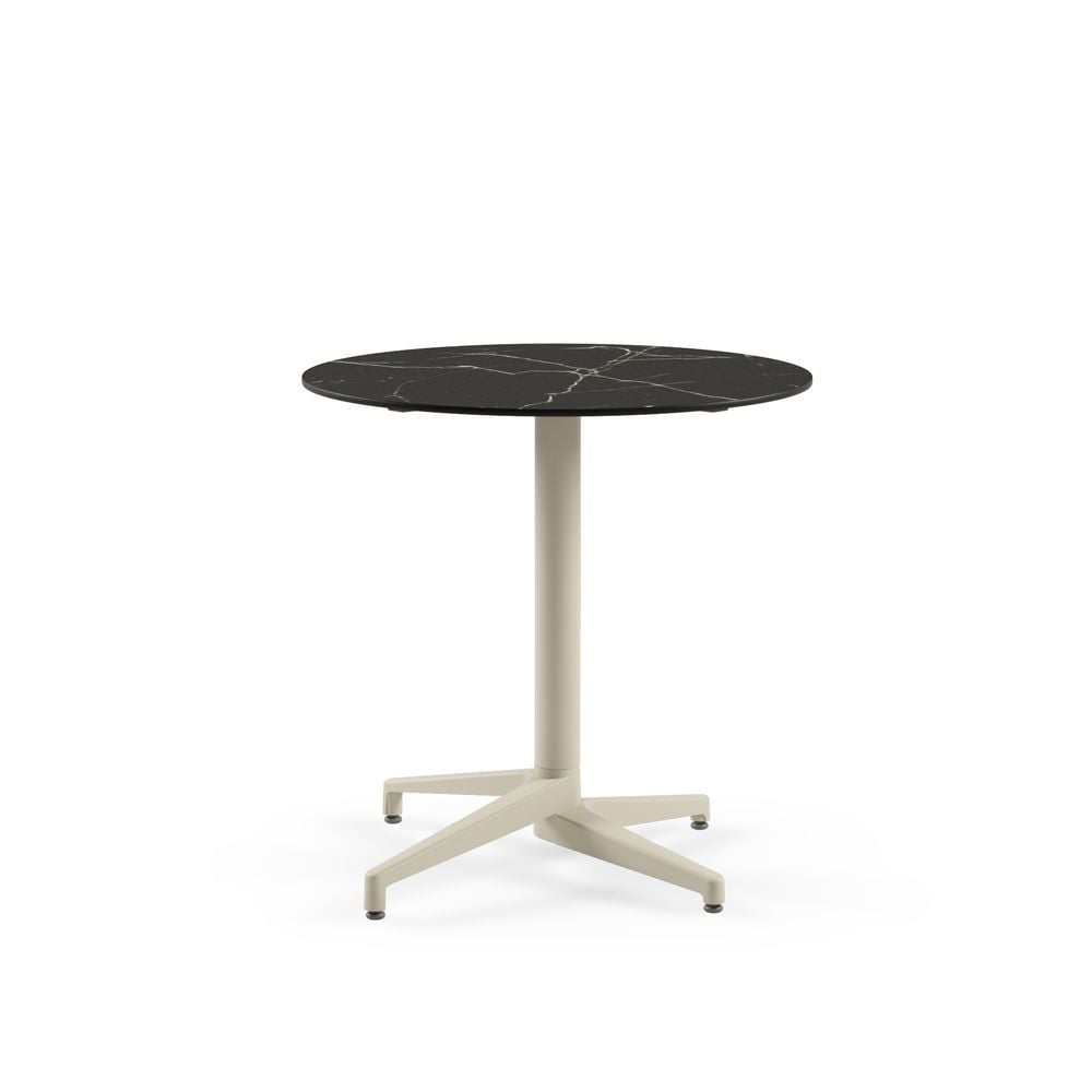 Moon Compact 70 cm Yuvarlak Bahçe ve Restoran Masası - Otel, Cafe, Balkon, Teras İçin Uygun Masa