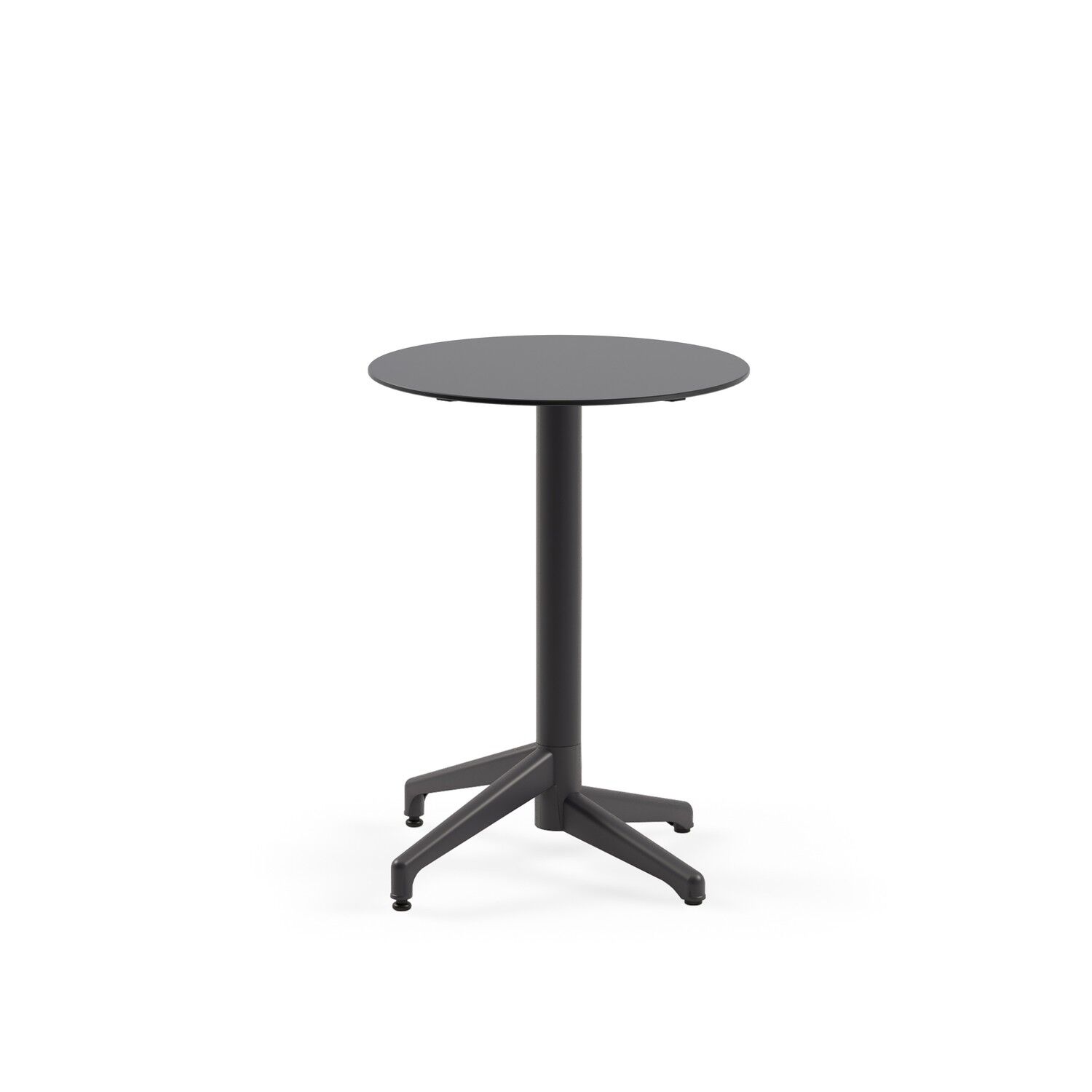 Antrasit Compact Yuvarlak Bahçe Masası Ø60
