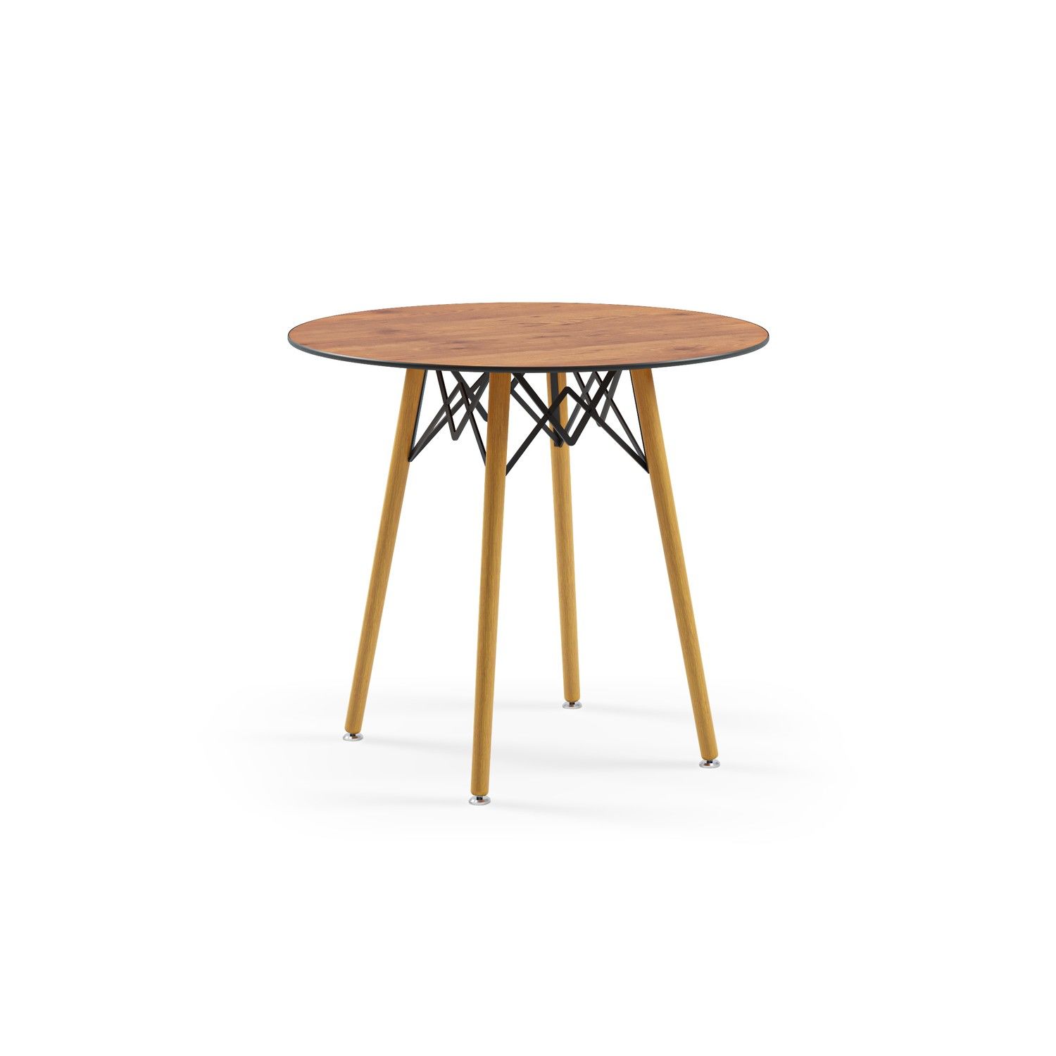 Yuvarlak Novecento Ahşap Compact Masa 77 cm Modern