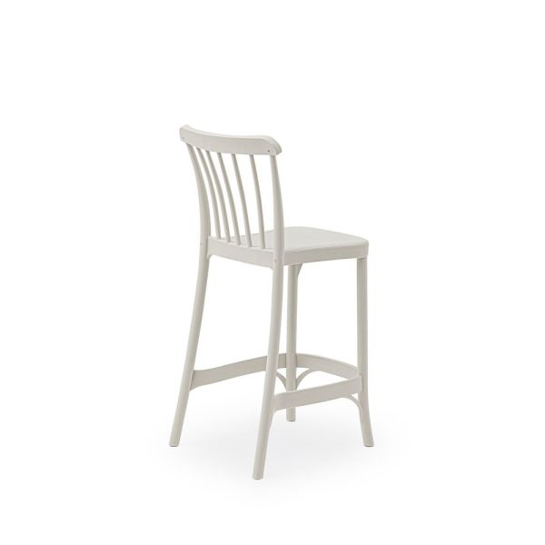 65 cm Bej Bahçe Bar Sandalyesi | Cafe Ve Dış Mekan
