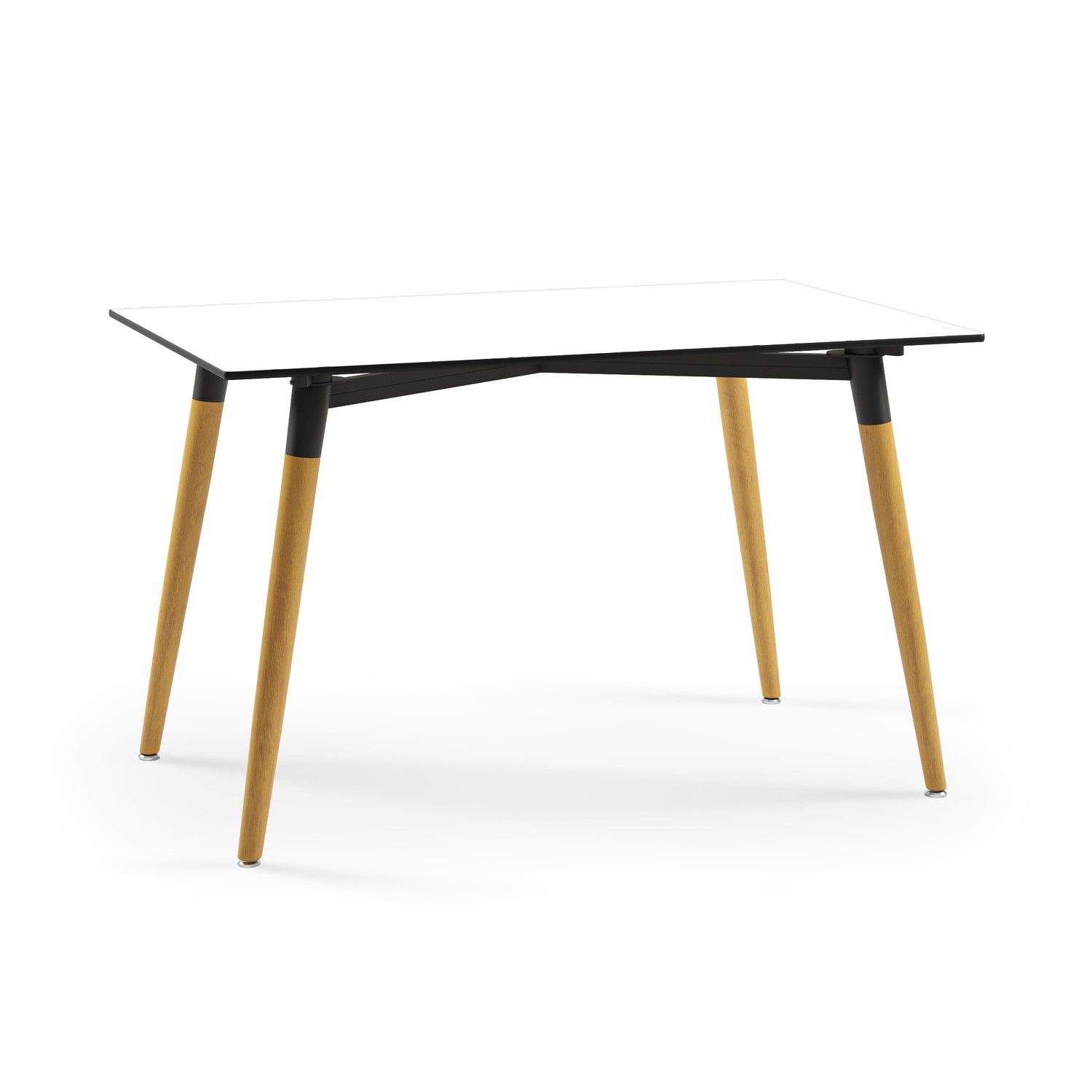 Beyaz Compact Masa 77x120 Modern Mutfak Masası