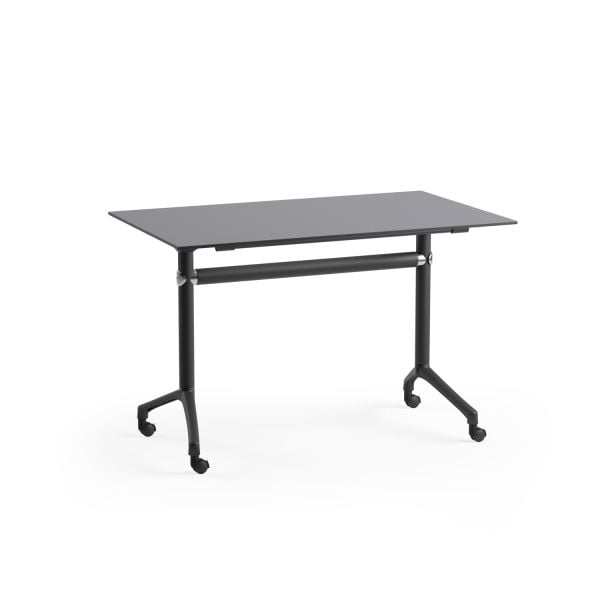 Antrasit Compact Katlanır Tekerlekli Ofis Çalışma Masası