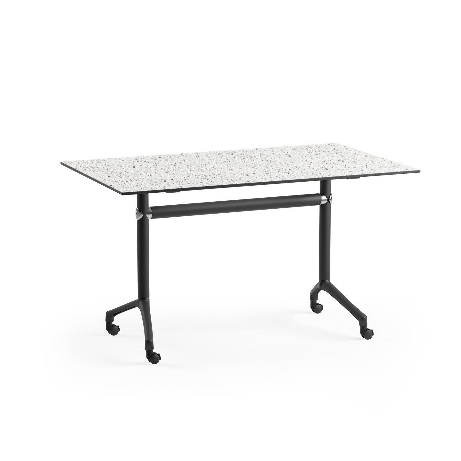 Compact Tekerlekli Katlanabilir Ofis Çalışma Masası 80x140