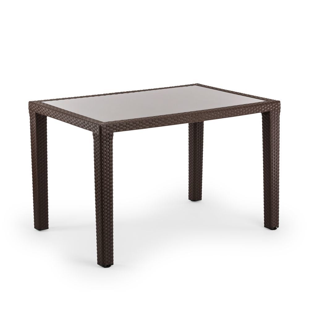 Wenge 120x80 Bahçe Masası Dış Mekan Restaurant Masa