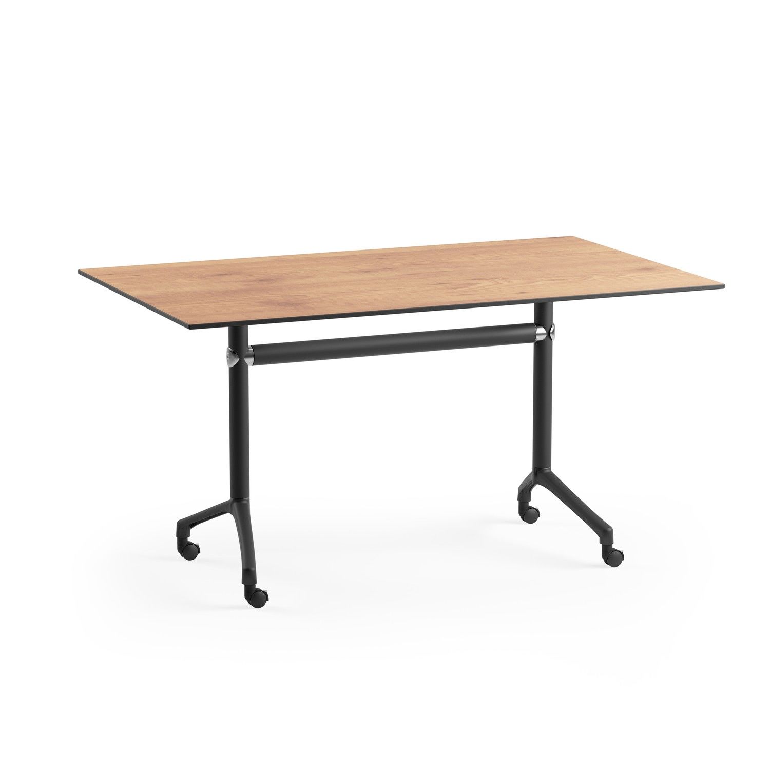 Novecento Ahşap Compact Tekerlekli Katlanır Masa 90x150