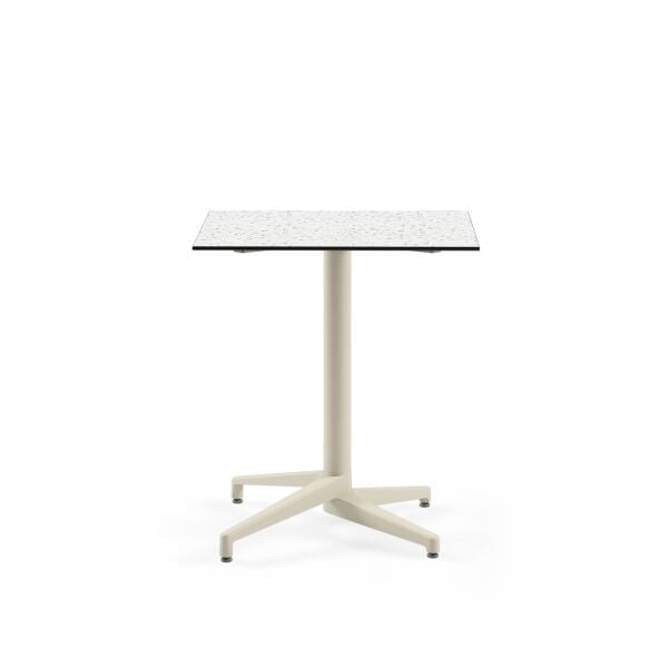Compact Restoran Bahçe Masa Sandalye Takımı 2 Kişilik 69x69
