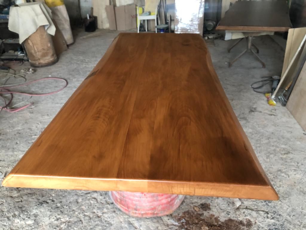 75x165 gürgen ağacı çapraz ayak masa FETHİ BEY ÖZEL LİNK