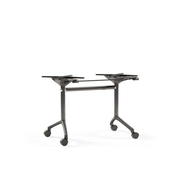 Beyaz Mermer Compact Katlanır Ofis Toplantı Masası 90x150