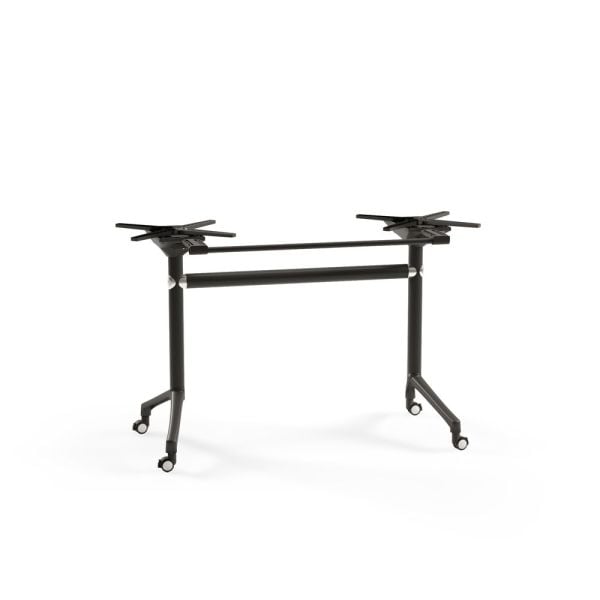 Beyaz Mermer Compact Katlanır Ofis Toplantı Masası 90x150