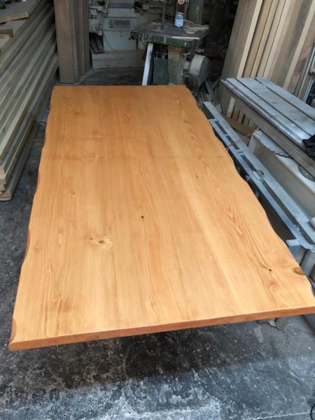 Göknar Kütük Masa Üstü Tablası 80x180 cm | 4 cm