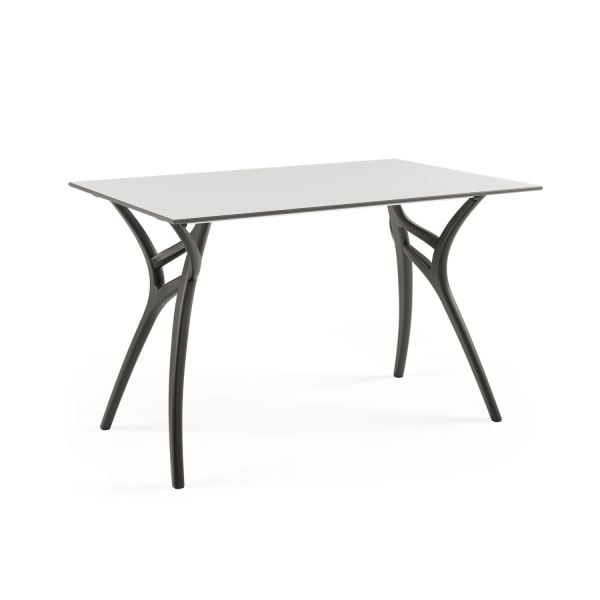Beyaz Compact Laminat Mutfak Masası 77x120 cm
