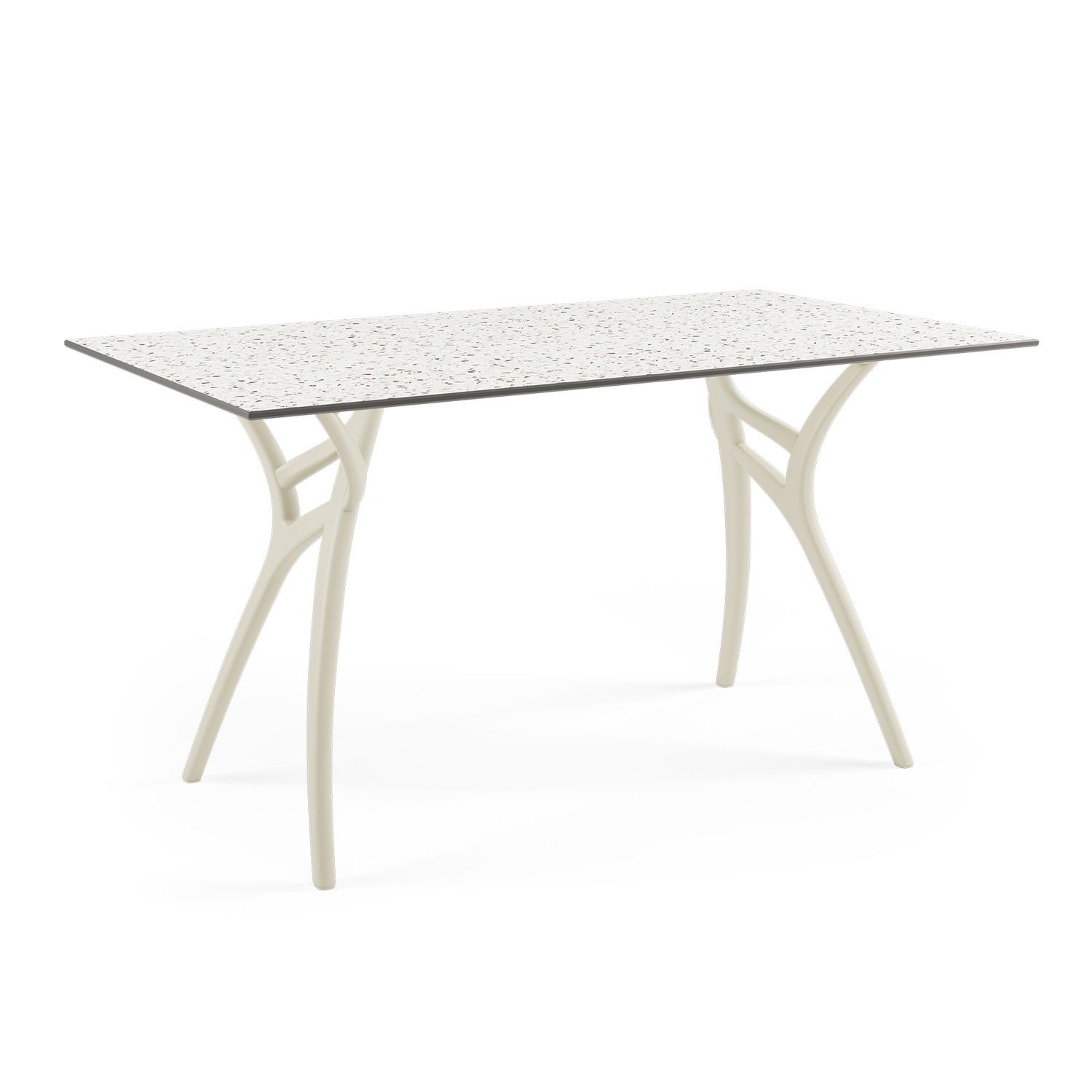 Terrazzo Compact Bahçe Masa 80x140 cm Dayanıklı