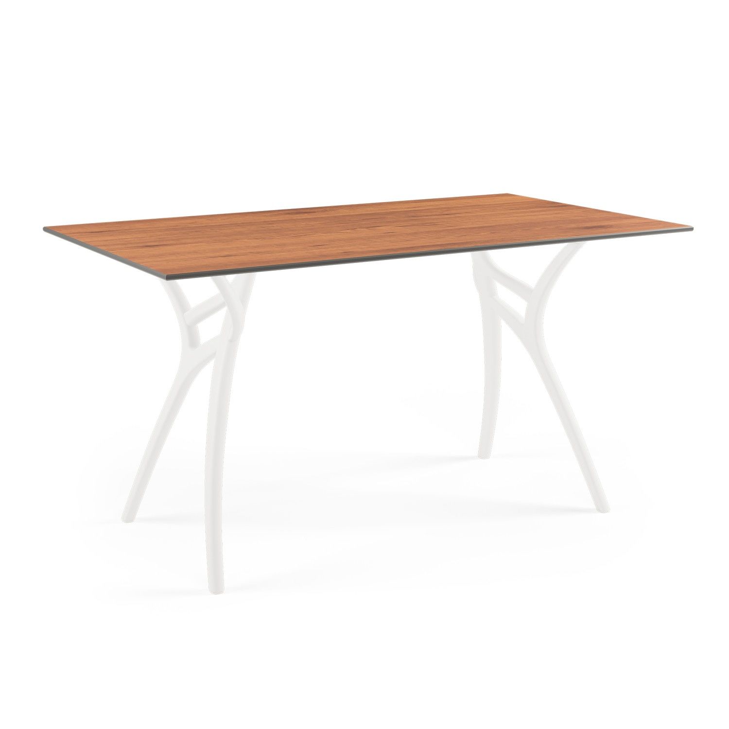 Novecento Ahşap Compact Modern Yemek Masası 80x140