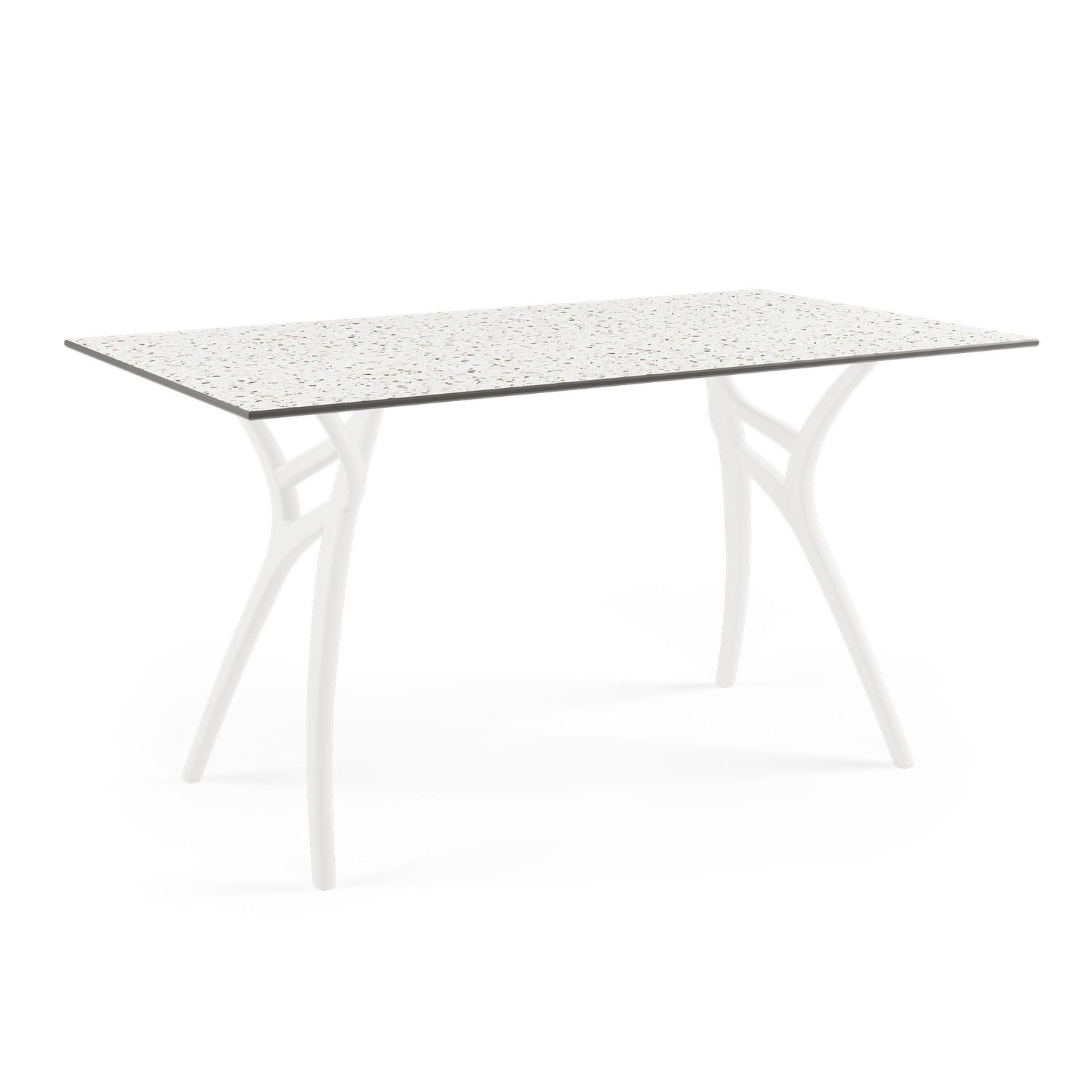 Terrazzo Compact Modern Yemek Odası Masası 80x140