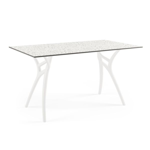 Terrazzo Compact Modern Yemek Odası Masası 80x140