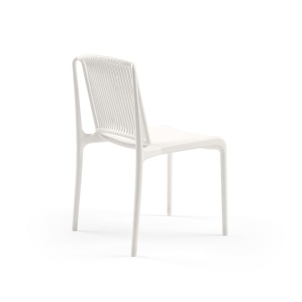 Beyaz Katlanır Cafe Bahçe Masa Sandalye Takımı 70x70