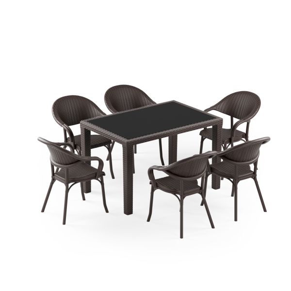 Venge 6 Kişilik Bahçe Masa Sandalye Takımı Fiyatları