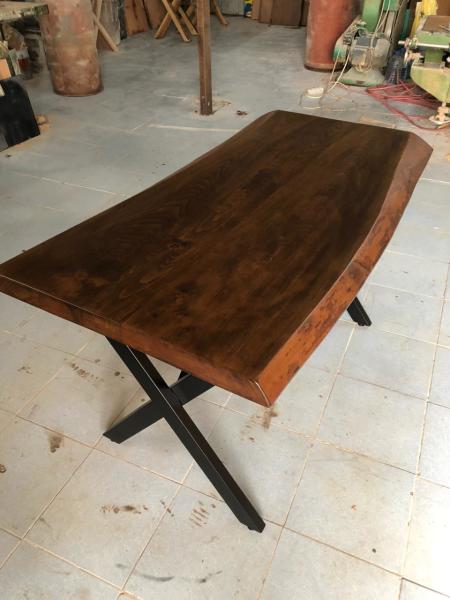 Kütük Masa Ceviz Rengi 120x75.cm